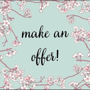 Make me an offer! All reasonable offers will be accepted!💗